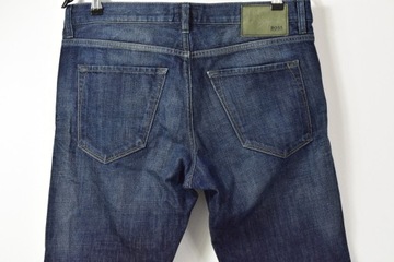 HUGO BOSS JEANS SPODNIE MĘSKIE REGULAR W33 L32