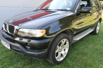 BLATNÍK LEVÝ BMW X5 E53 2002R ORIGINÁLNÍ IDEÁLNÍ W BARVA BLACK SAPHIRE 475