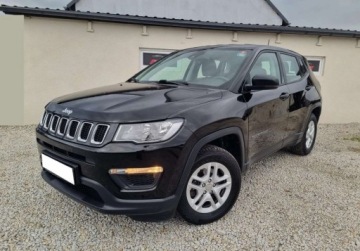 Jeep Compass II SUV 1.4 MultiAir 140KM 2019 Jeep Compass SLICZNY 1.4 Turbo BENZYNA Oryginal ZADBANY Serwis 2019r Sport, zdjęcie 3