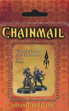 D&D Chainmail: Wood Elf Scout/Gray Elf Duelist