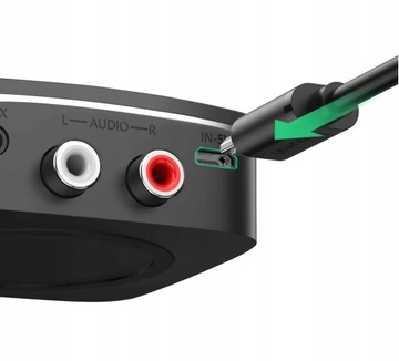 АДАПТЕР UGREEN ПРИЕМНИК BLUETOOTH 5.1 2X МИНИ-ДЖЕК CINCH 3,5 ММ AUX APTX