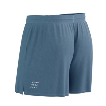 COMPRESSPORT Spodenki biegowe PERFORMANCE SHORT denim XL