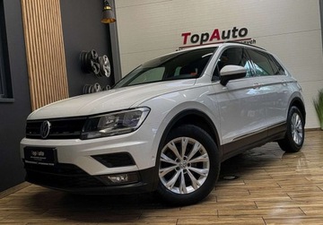 Volkswagen Tiguan II SUV 1.4 TSI 150KM 2017 Volkswagen Tiguan 1.4 TSI 150KM DSG TEMPOMAT AKTYWNY bezwypadkowy 1.4