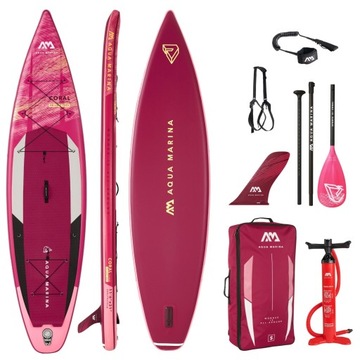 Pompowana deska SUP Aqua Marina Coral Touring 11'6 z wiosłem