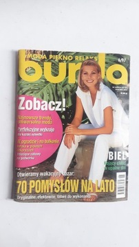 BURDA MODA PIEKNO RELAKS 6/97