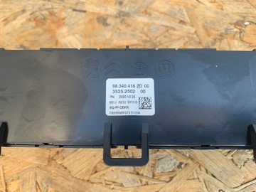 BERLINGO IV PANEL KLIMATIZACE COMBO E RIFTER