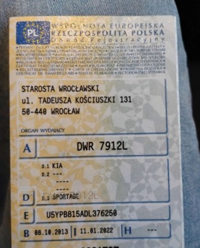 Kia Sportage III SUV 1.7 CRDi 116KM 2013 Kia Sportage 2013r, 1.7 CRDI. Uszkodzony tyl i lekko przod. Jezdzi. 1.7, zdjęcie 27