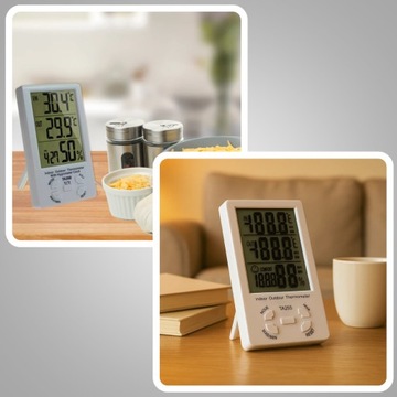 Поморочная станция погоды термометр HIGROMET ЖКД