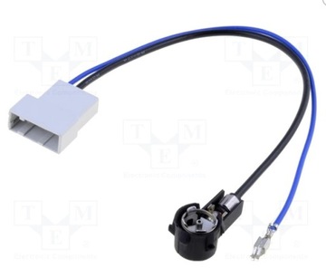Wtyk; adapter antenowy; ISO; Honda,Nissan,Infiniti