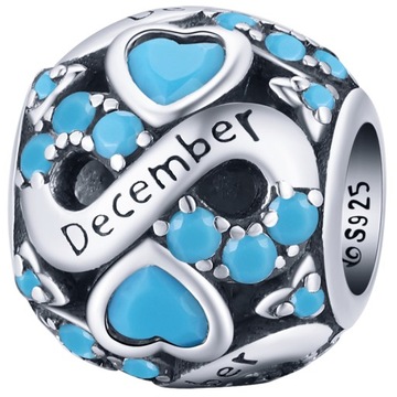 CHARMS Miesiąc Charms Urodziny Charms Srebro 925