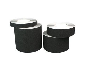 Лента противоскользящая для лестниц черная 25мм/3м