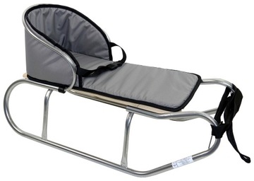 ПОЛЬСКИЕ САНКИ + СПИНКА + МАТРАС + РЕМНИ САНКИ ДЛЯ РЕБЕНКА