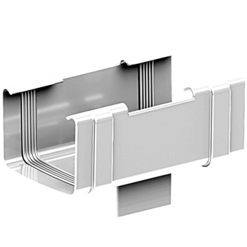 KROP PVC LEJ SPUSTOWY Rynna Kwadratowa135/80 BIAŁY 9010