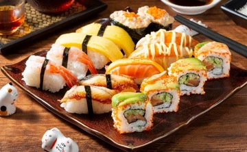 ZESTAW DO ROBIENIA SUSHI MASZYNKA PRODUKTY 10