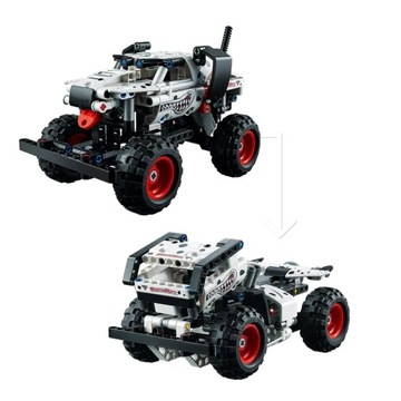 LEGO Technic 2 в 1 — Далматинец Monster Jam Mutt 42150