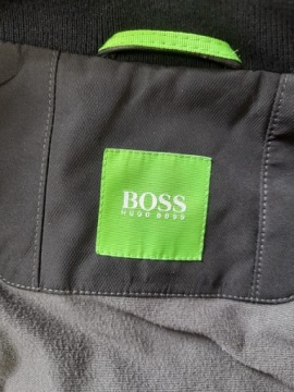 МУЖСКАЯ КОЖАНАЯ КУРТКА HUGO BOSS GREEN LAMB L