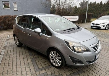 Opel Meriva II Mikrovan 1.4 Turbo ECOTEC 120KM 2011 Opel Meriva 1,4 120KM Klimatyzacja Serwis 2xPDC 1.4 Benzyna 120KM, zdjęcie 2
