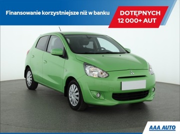 Mitsubishi Space Star Hatchback 5d 1.2 80KM 2014 Mitsubishi Space Star 1.2 MIVEC, Salon Polska