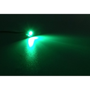 Lampka kontrolna LED kolory 14mm Zielona