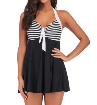 STRÓJ KĄPIELOWY TANKINI SUKIENKA KOSTIUM BIKINI
