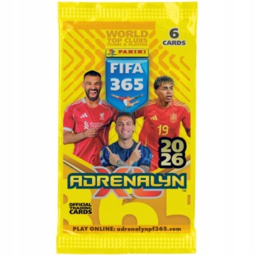 SASZETKA FIFA 365 ADRENALYN XL 2026 PANINI DO ALBUMU