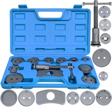 ZESTAW 12 ELEMENTÓW DO WYCISKANIA TŁOCZKÓW HAMULCOWYCH SILVER S10604