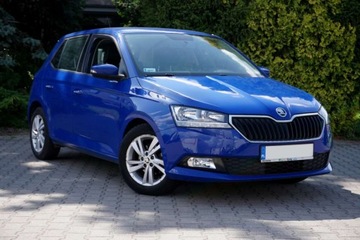 Skoda Fabia III Hatchback Facelifting 1.0 MPI 60KM 2021 Skoda Fabia Fabia, Hatchback, LPG, 60KM, Klima, Salon Polska, bezwypadek,, zdjęcie 3