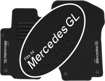 Mercedes GL X164 2006-2012 Dywaniki z HAFTEM