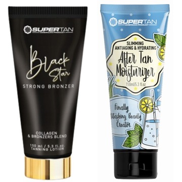 Supertan Black Star + After Tan Po Opalaniu Gratis