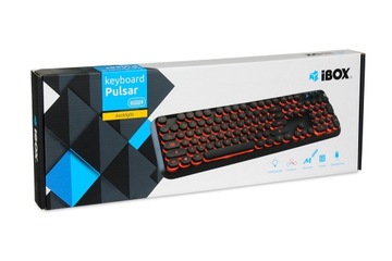 USB-КЛАВИАТУРА iBOX PULSAR С 6 ЦВЕТАМИ ПОДСВЕТКИ