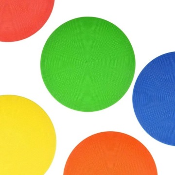 Таблички Диски для тренировок по футболу и баскетболу, 10 шт + чехол