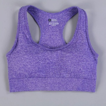 УКОРОЧЕННЫЙ ТОП GYM GYM PUSH UP БЕСШОВНЫЙ ГИБКИЙ