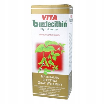 VITA Buerlecithin lecytyna pamięć koncentracja 1L