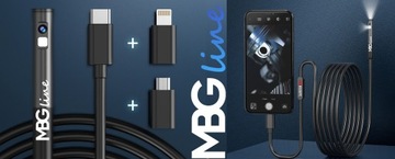 ИНСПЕКЦИОННАЯ КАМЕРА DUO ЭНДОСКОП ДВЕ КАМЕРЫ 2M 7LED 2xFHD WIFI для iPhone