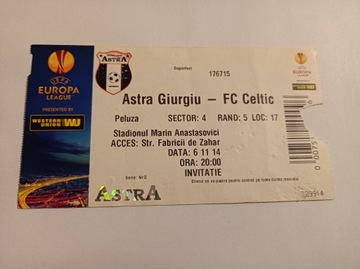 ASTRA GIURGIU - CELTIC GLASGOW 06-11-2014