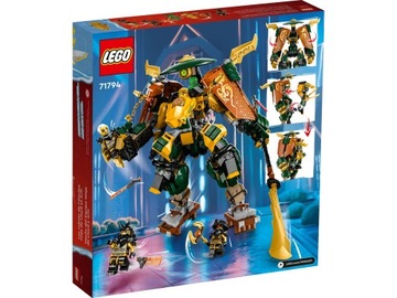 LEGO NINJAGO 71794 КОМАНДА МЕХАНИКОВ ЛЛОЙДА И Э.