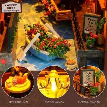 DIY книжный уголок, миниатюры, вставка в полку, строительный комплект