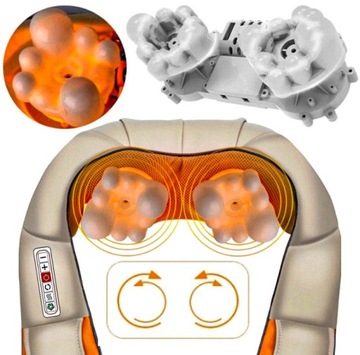 МАССАЖЕР, РАССЛАБЛЯЮЩИЙ СПИНУ, ШЕЮ, ПЛЕЧИ