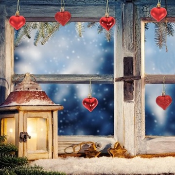 Украшения в форме сердца Подвесные шарики Кулон «Любовь» 24 шт.