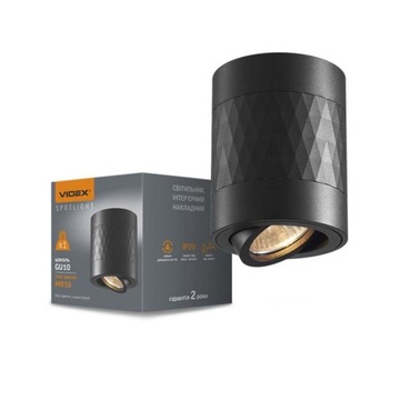 Oprawa oświetleniowa sufitowa natynkowa spot led Videx 30 W GU10 10 cm