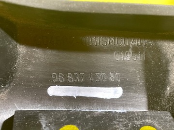 CITROEN DS3 - VÝZTUHA NÁRAZNÍKU LEVÝ ZADNÍ 9683743080