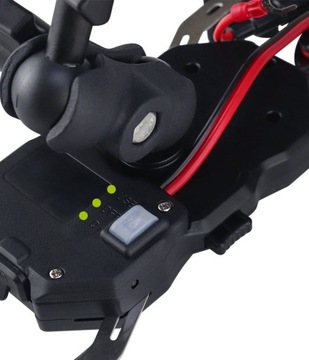 ДЕРЖАТЕЛЬ ДЛЯ МОТОЦИКЛА QI QC3.0 ИНДУКЦИОННЫЙ ТЕЛЕФОН