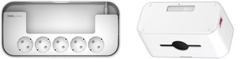 Ładowarka Listwa Zasilacz Organizer Kabli 3x USB