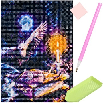 HAFT DIAMENTOWY MOZAIKA DIAMOND PAINTING ZESTAW 5D