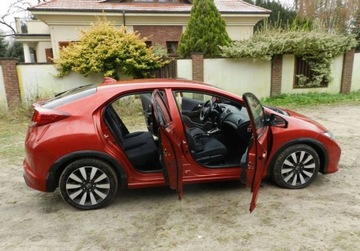 Honda Civic IX Hatchback 5d 1.8 i-VTEC 142KM 2014 Honda Civic sliczna zadbana 1,8 AUTOMAT 1wlascicielka 1.8 Benzyna 142KM, zdjęcie 9