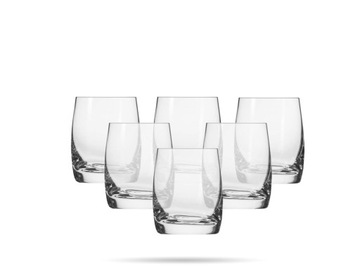 6 szklanek niskich do whisky 250 ml Blended KROSNO