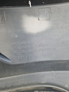 VW POLO VI 2G GTI ПЕРЕДНИЙ БАМПЕР PDC