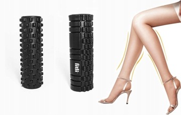 WAŁEK DO MASAŻU PLECÓW NÓG ROLER DO MASAŻU ROLOWANIA ROLLER MASAŻER 45cm