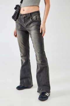 Urban Outfitters emp spodnie jeans stan niski dzwony W29/L32/M NH5