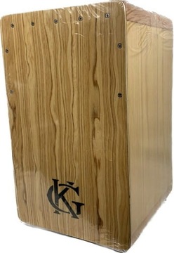 KG Cajon BSP FMS VB R OLV Olive Flamenco Multi String